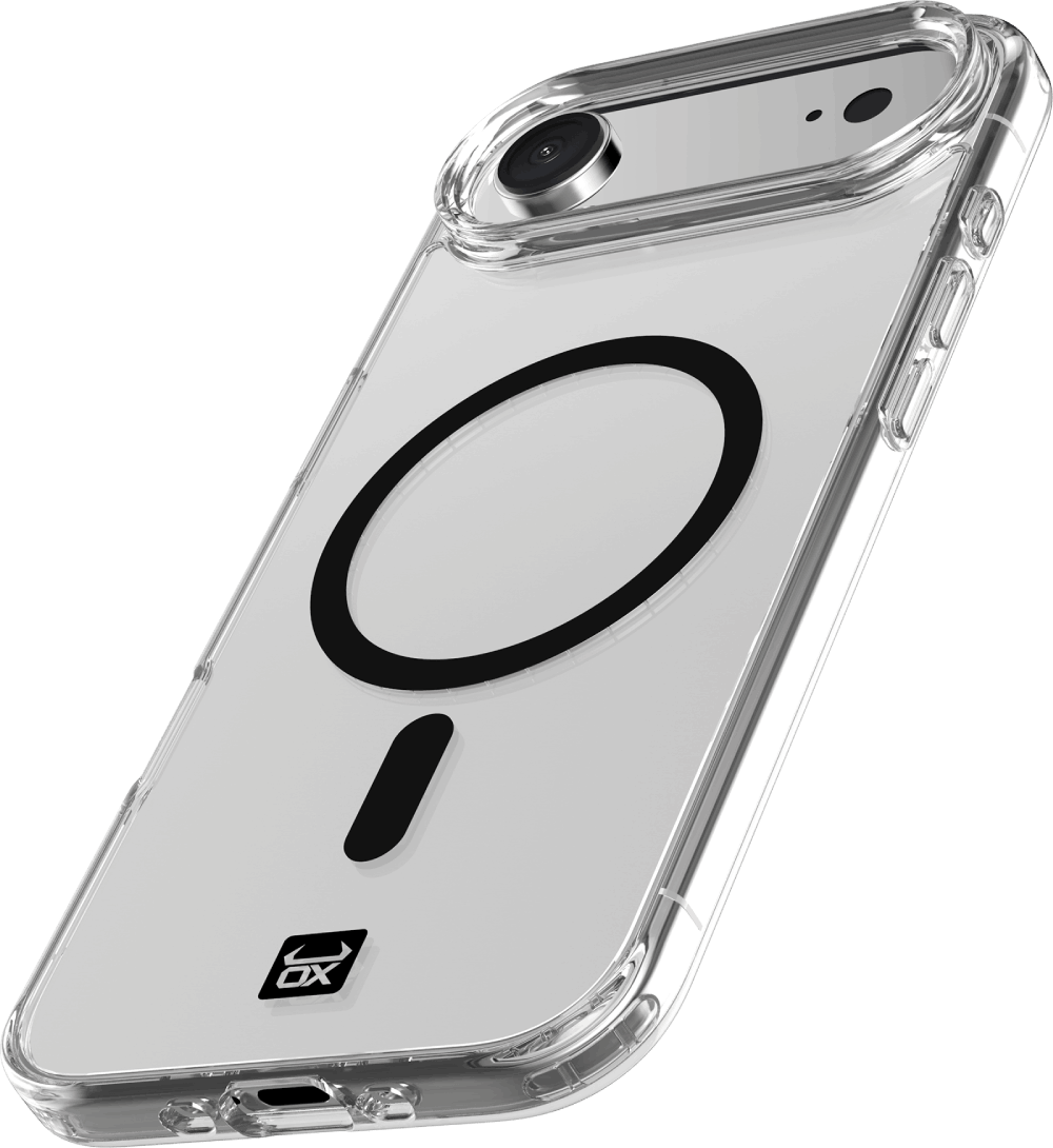 OX MagClear Case For iPhone 17 Range Compatible with Magsafe®