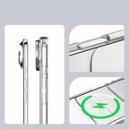 OX MagClear Case For iPhone 17 Range Compatible with Magsafe®