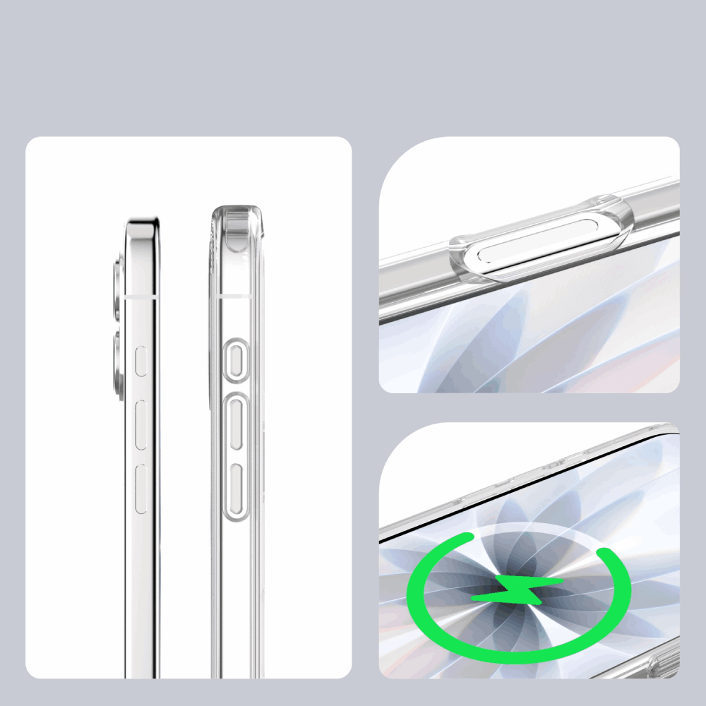 OX Clear Case For iPhone 17 Range Compatible with Magsafe®