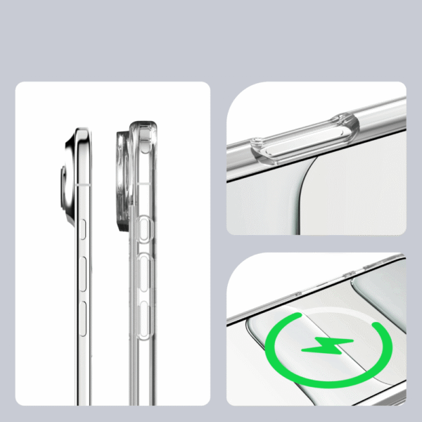 OX Clear Case For iPhone 17 Range Compatible with Magsafe®
