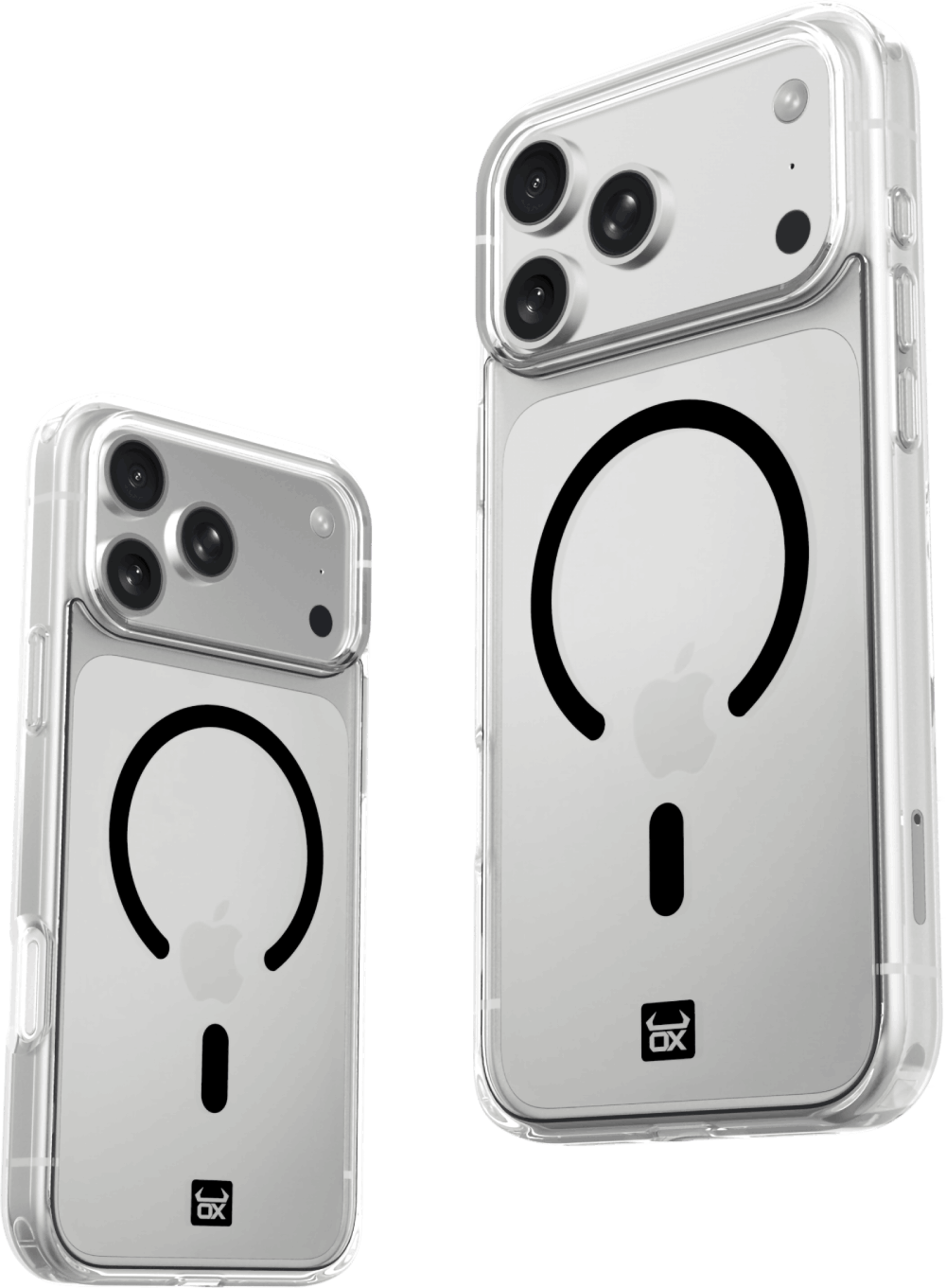 OX MagClear Case For iPhone 17 Range Compatible with Magsafe®
