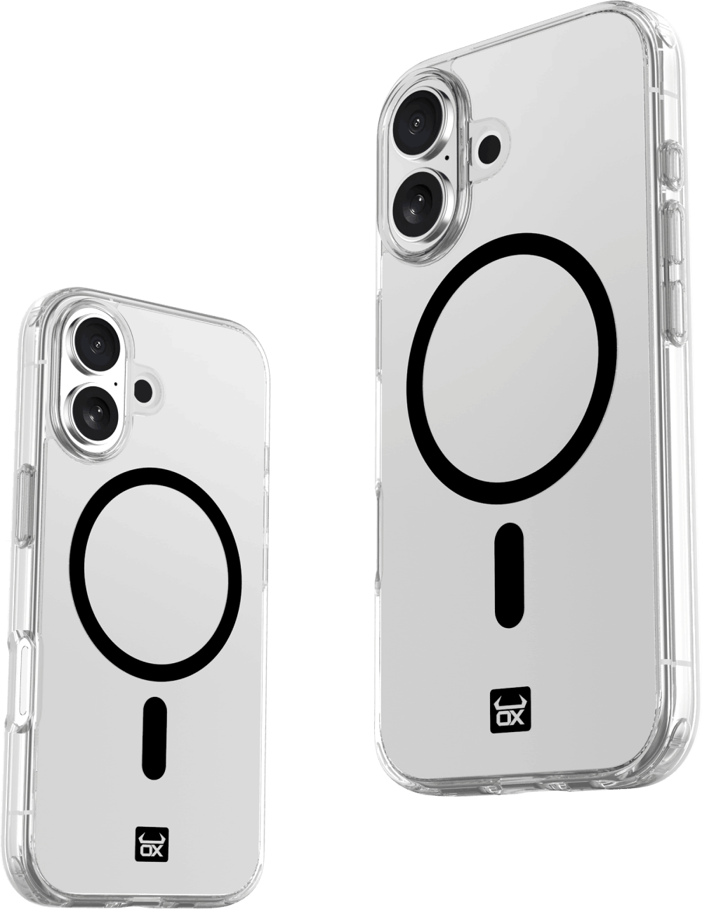 OX MagClear Case For iPhone 17 Range Compatible with Magsafe®