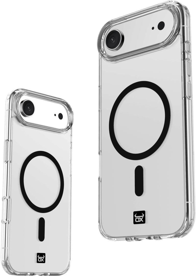 OX MagClear Case For iPhone 17 Range Compatible with Magsafe®