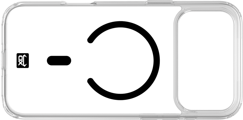 OX MagClear Case For iPhone 17 Range Compatible with Magsafe®