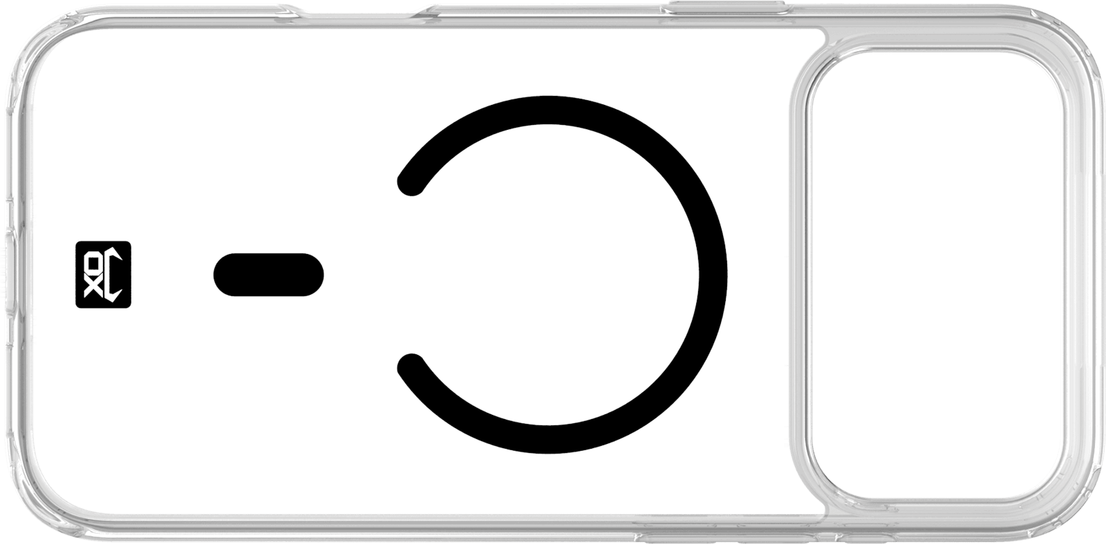 OX MagClear Case For iPhone 17 Range Compatible with Magsafe®
