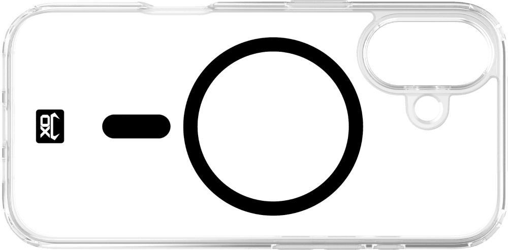 OX MagClear Case For iPhone 17 Range Compatible with Magsafe®