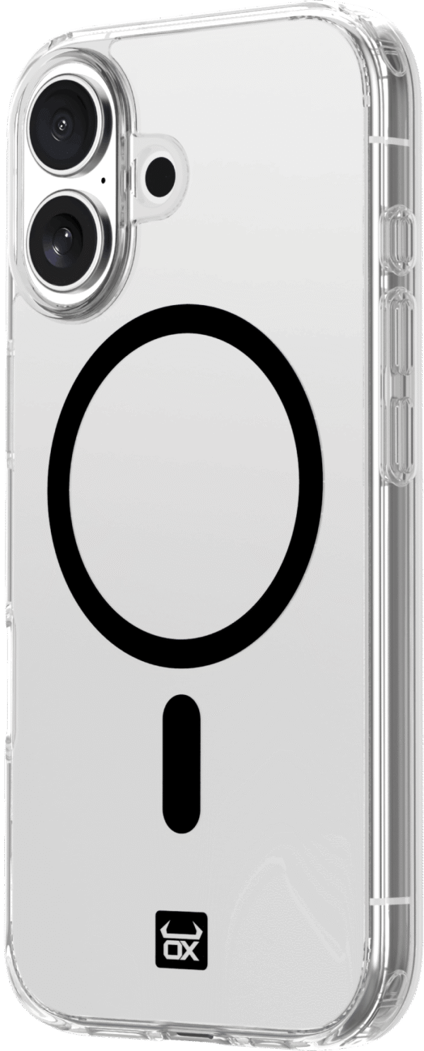 OX MagClear Case For iPhone 17 Range Compatible with Magsafe®
