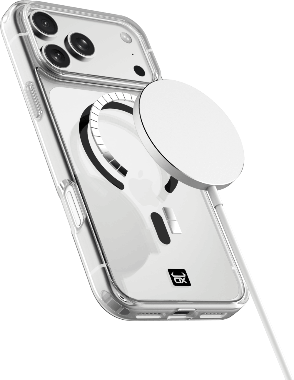 OX MagClear Case For iPhone 17 Range Compatible with Magsafe®