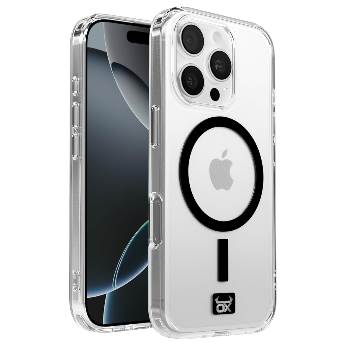 OX MagClear Case For iPhone 16 Range Compatible with Magsafe®