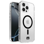 OX MagClear Case For iPhone 16 Range Compatible with Magsafe®