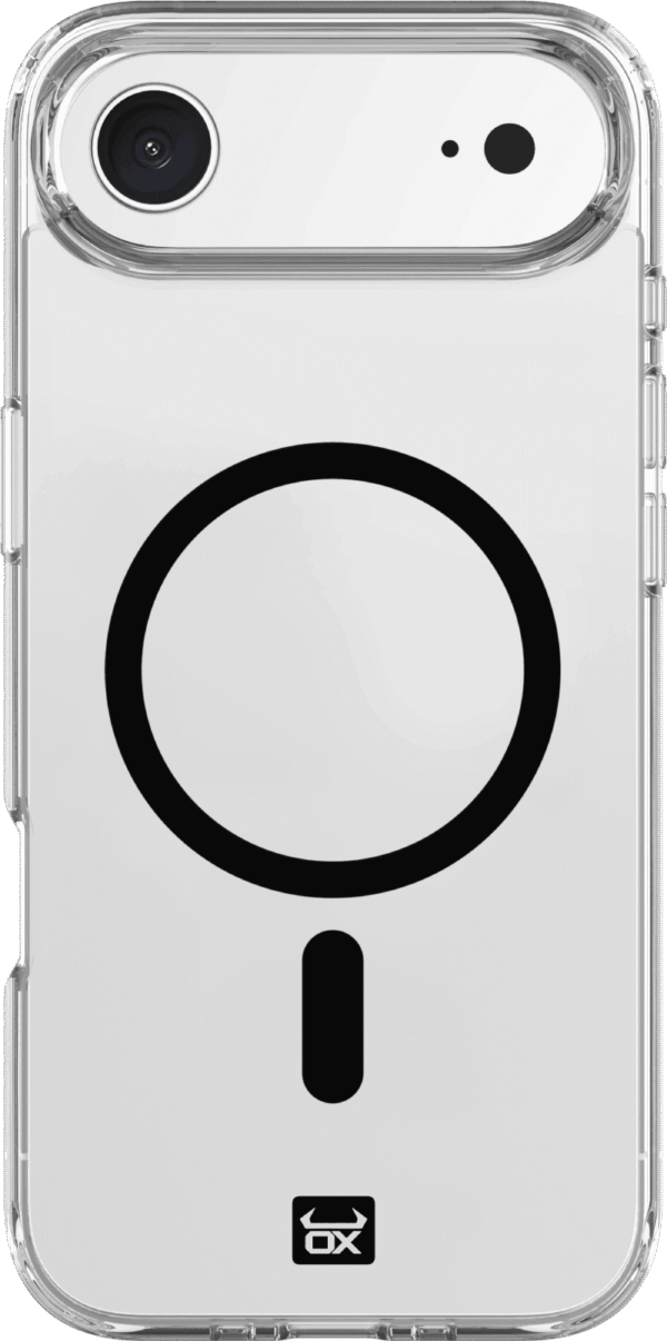 OX MagClear Case For iPhone 17 Range Compatible with Magsafe®