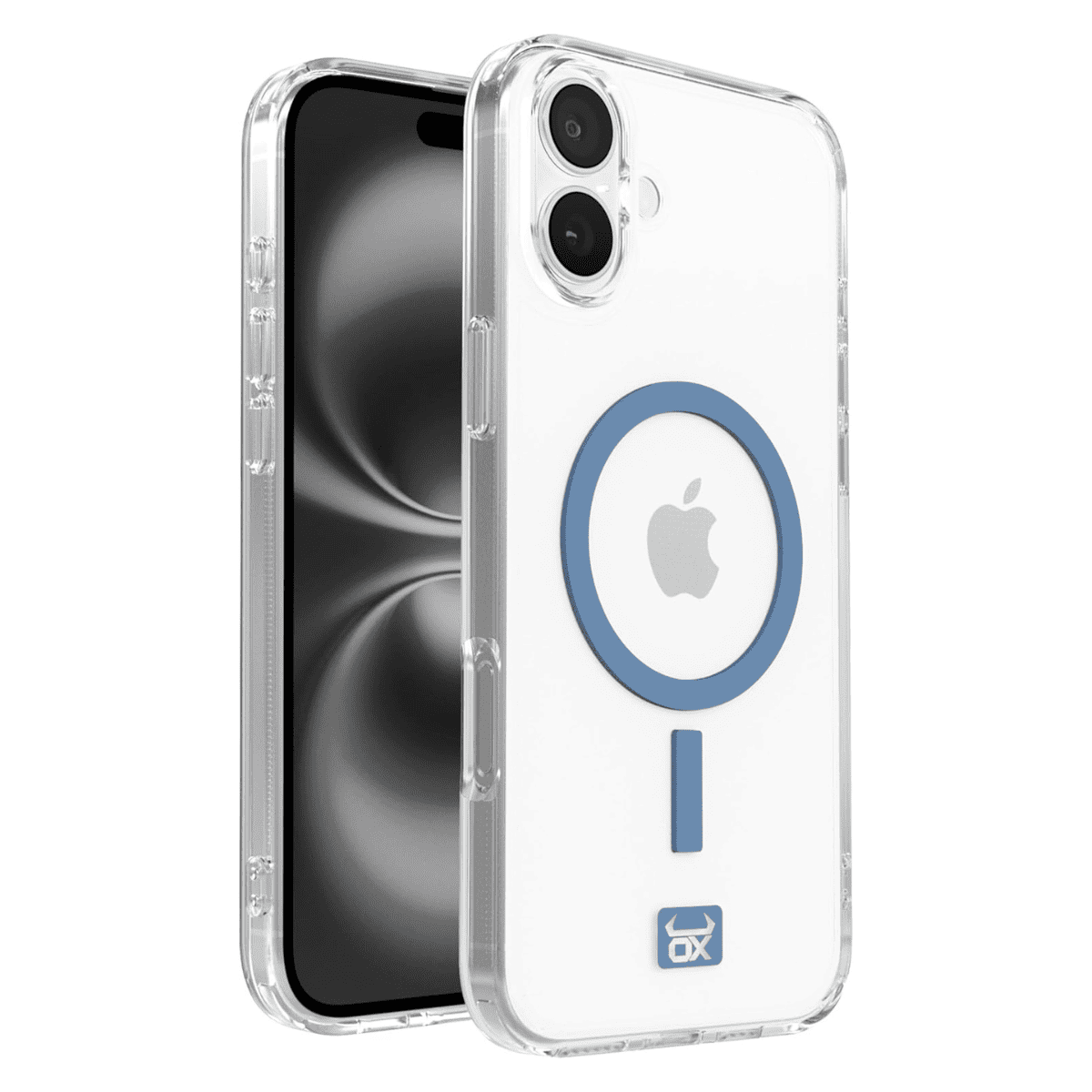 OX MagClear Case For iPhone 16 Range Compatible with Magsafe®