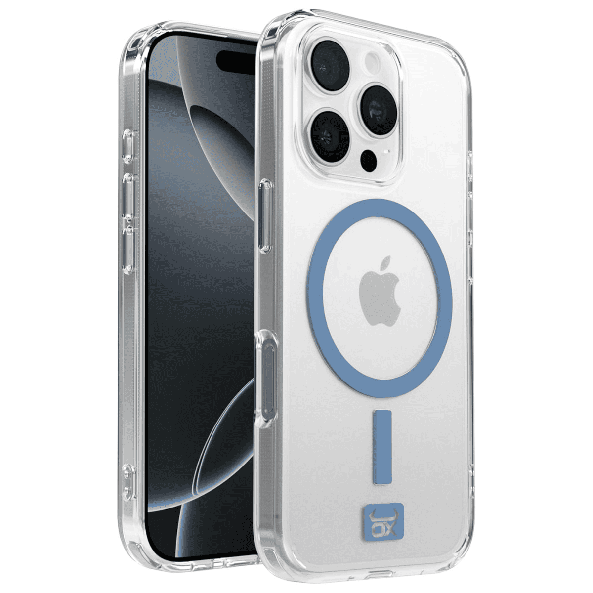 OX MagClear Case For iPhone 16 Range Compatible with Magsafe®