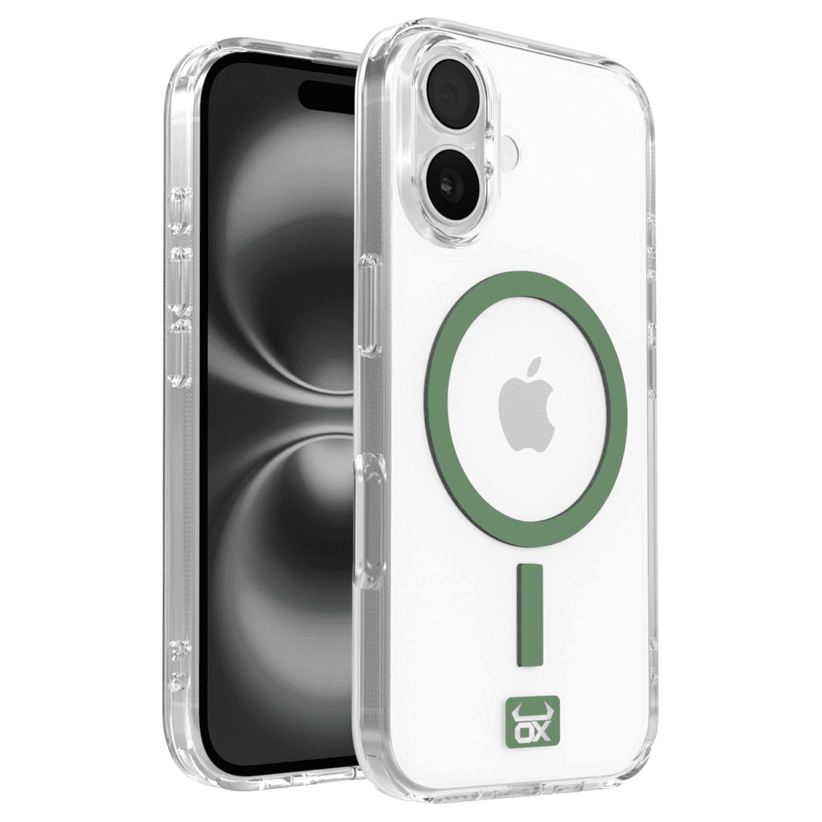 OX MagClear Case For iPhone 16 Range Compatible with Magsafe®