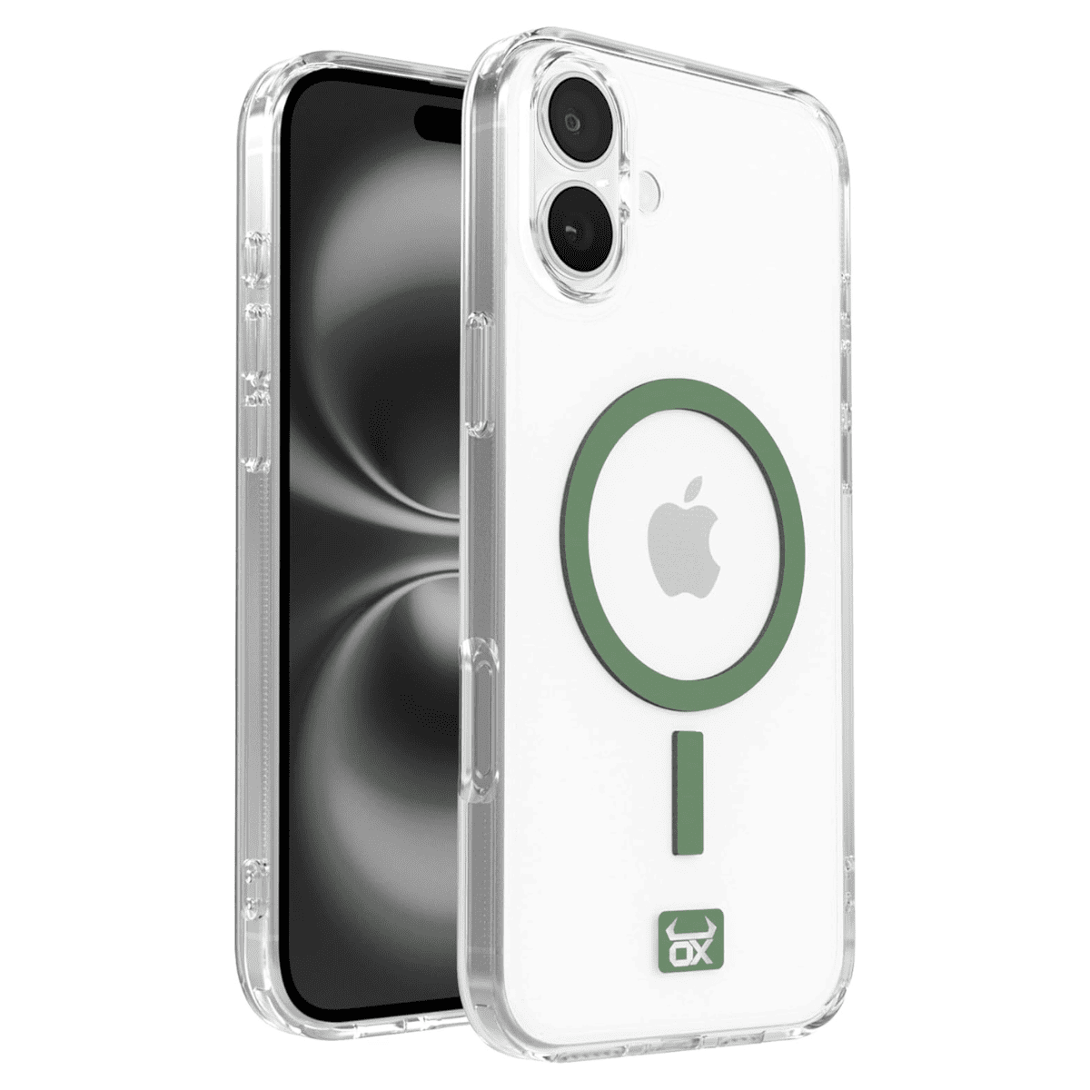 OX MagClear Case For iPhone 16 Range Compatible with Magsafe®