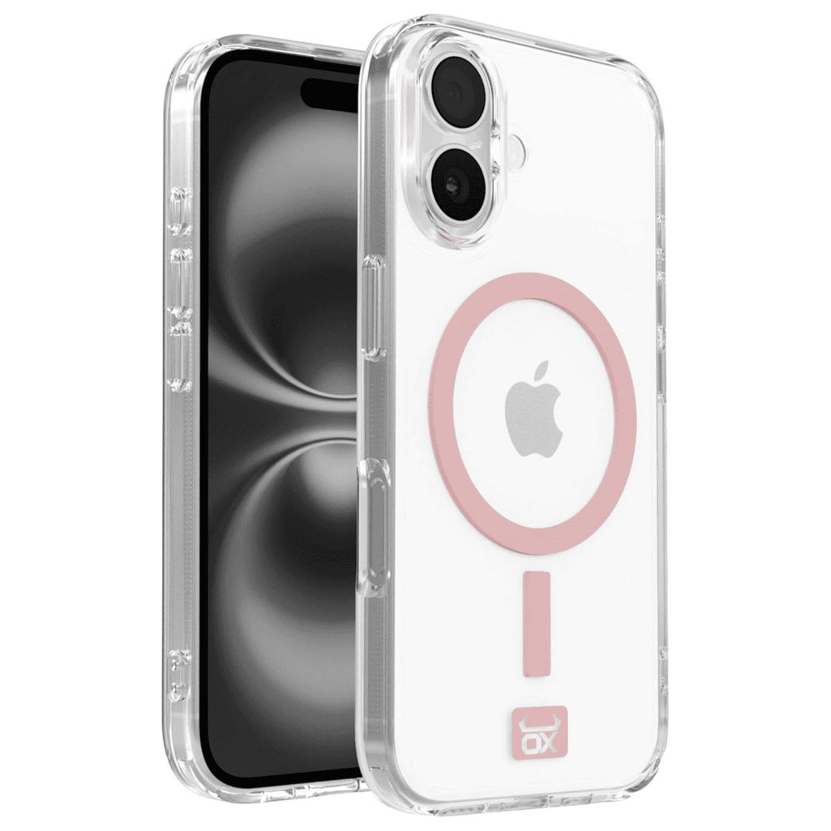 OX MagClear Case For iPhone 16 Range Compatible with Magsafe®