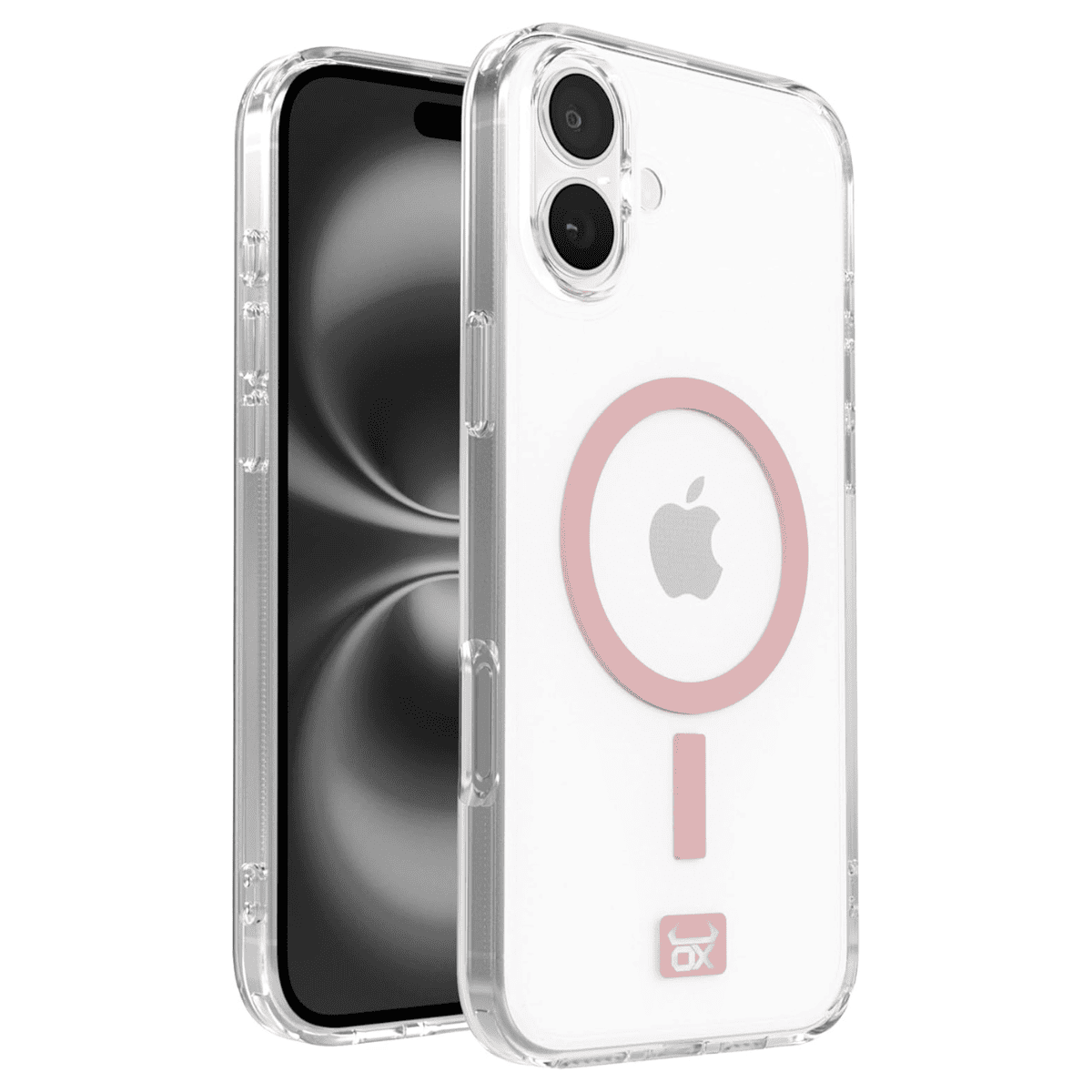 OX MagClear Case For iPhone 16 Range Compatible with Magsafe®
