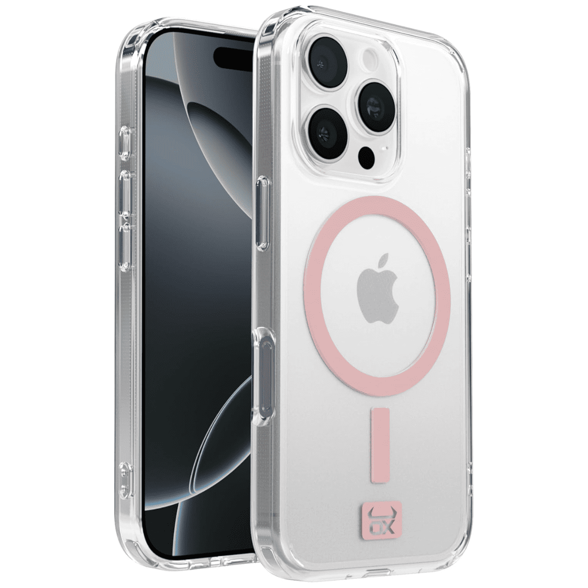 OX MagClear Case For iPhone 16 Range Compatible with Magsafe®