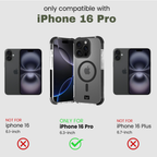 OX Armour For iPhone 16 Pro/16 Pro Max Compatible with Magsafe®