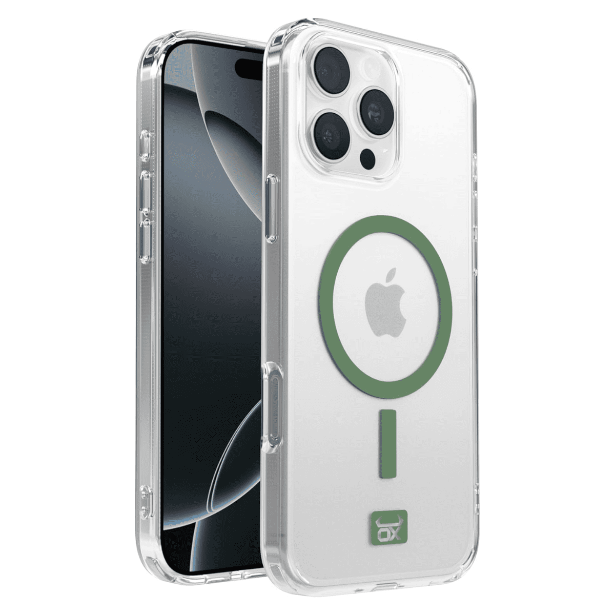 OX MagClear Case For iPhone 16 Range Compatible with Magsafe®