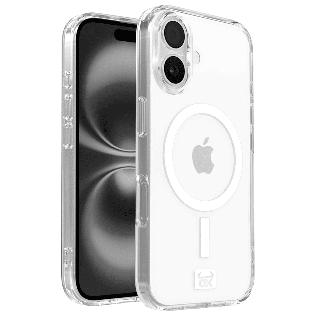 OX MagClear Case For iPhone 16 Range Compatible with Magsafe®