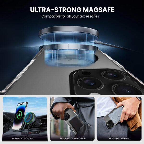 OX Armour For iPhone 16 Pro/16 Pro Max Compatible with Magsafe®