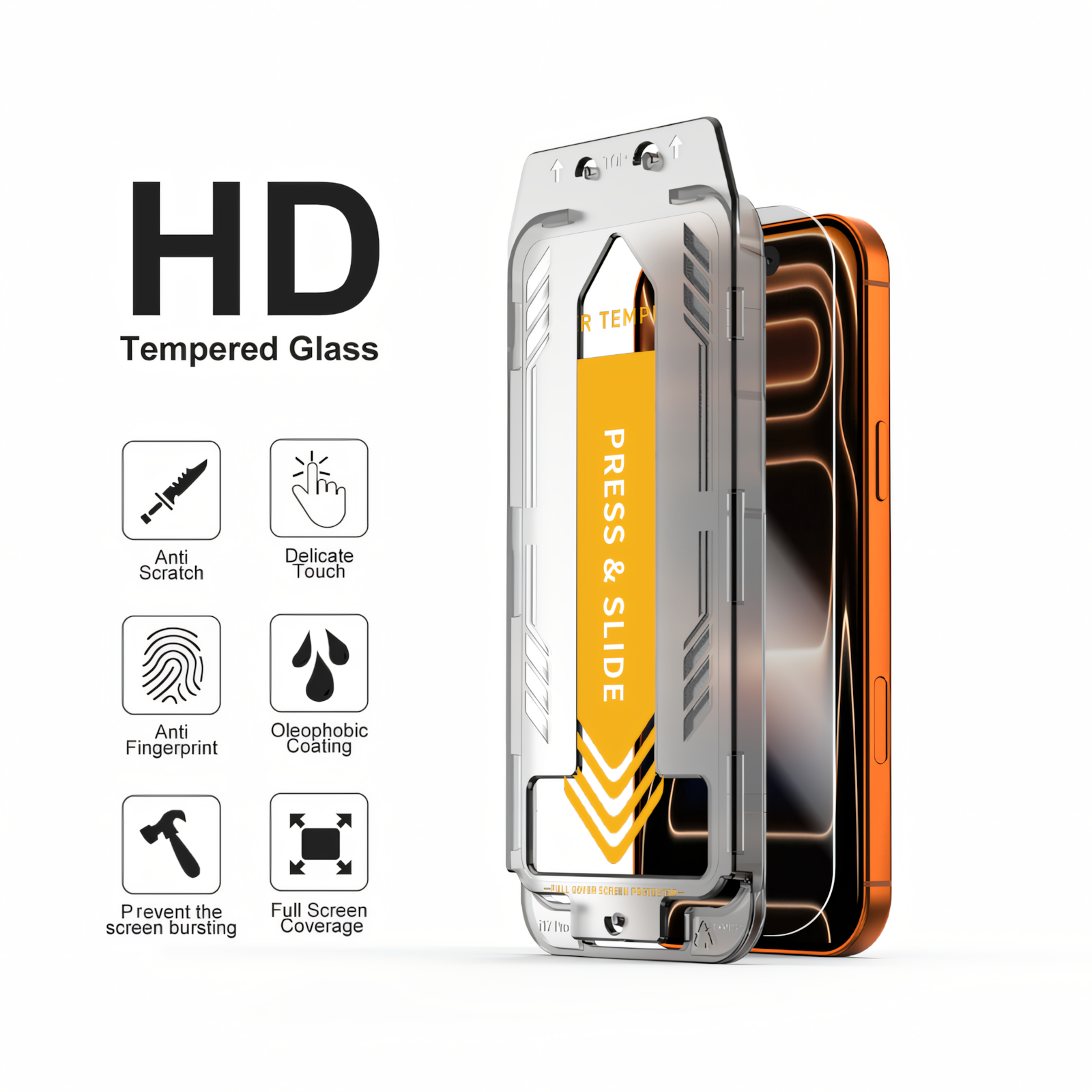 OX UltraShield™️ Clear Tempered Glass