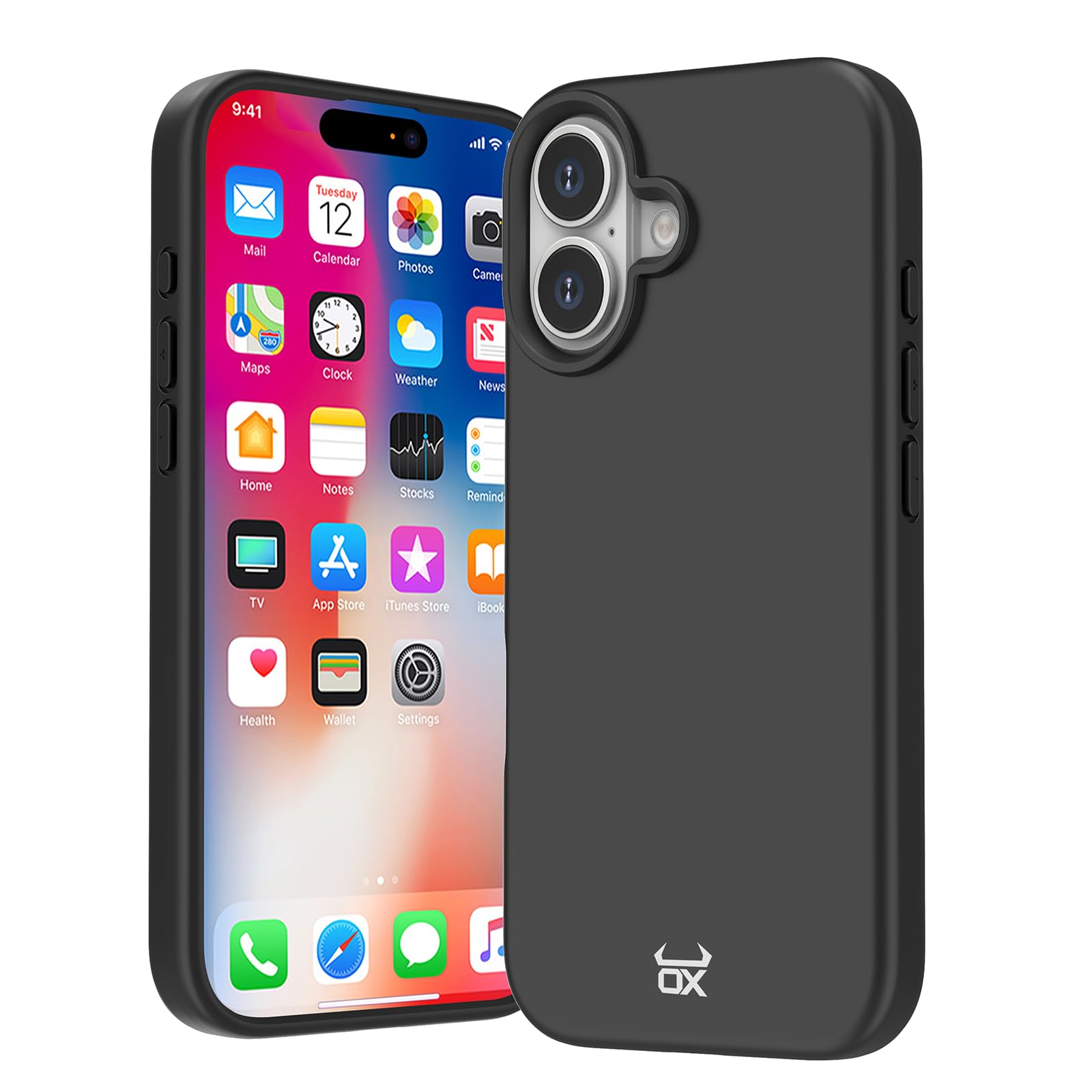 OX Shield Case For iPhone 16 Range Compatible with Magsafe®