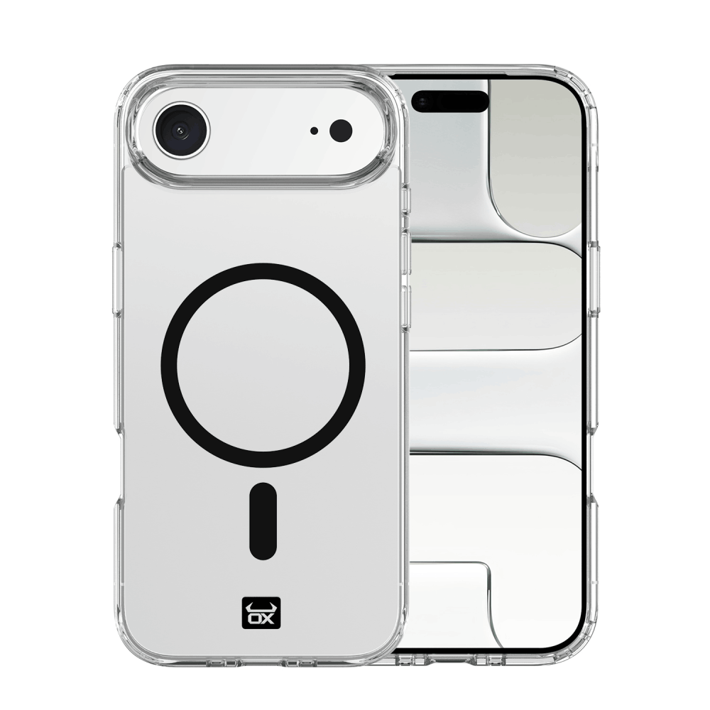 OX MagClear Case For iPhone 17 Range Compatible with Magsafe®