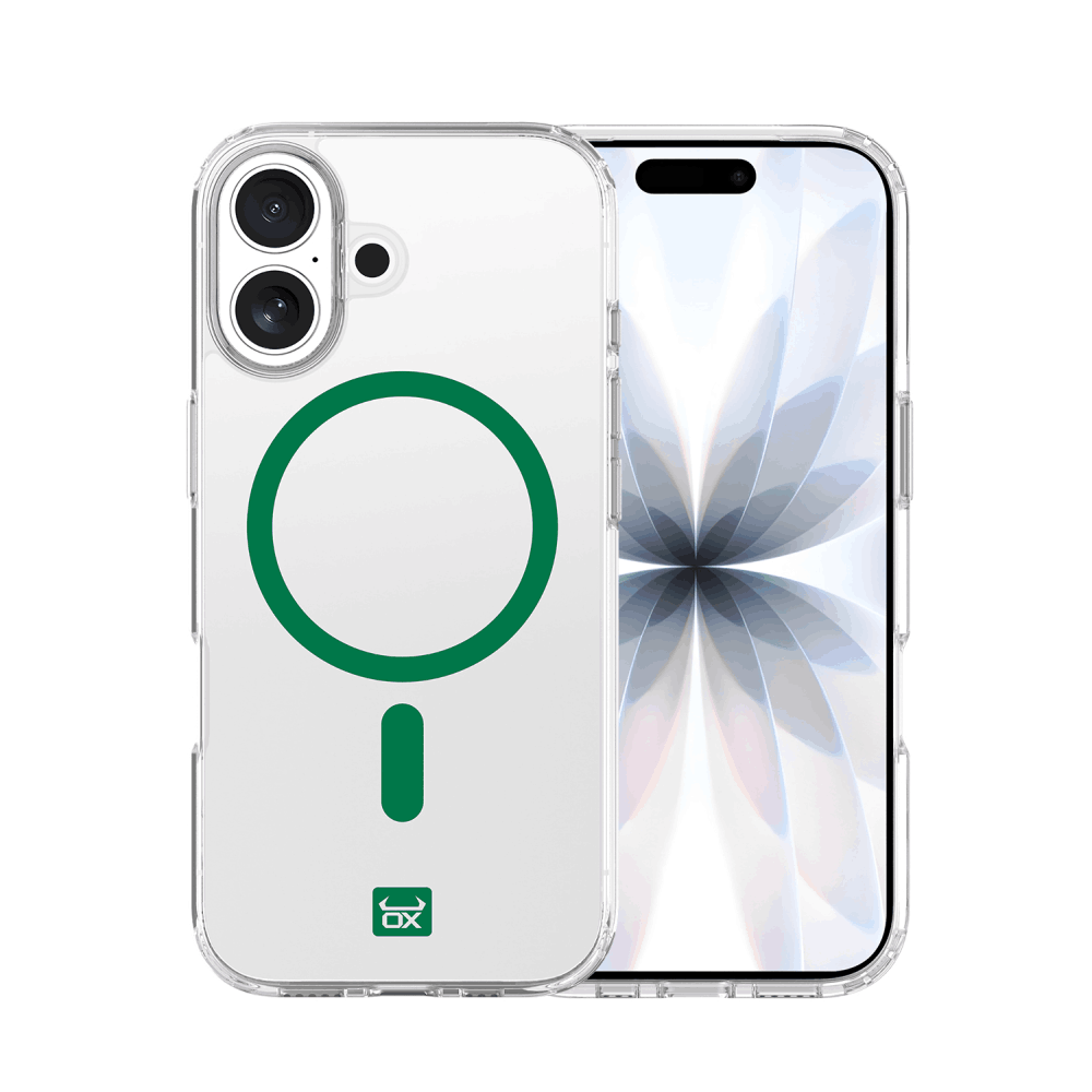 OX MagClear Case For iPhone 17 Range Compatible with Magsafe®