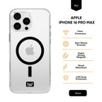 OX MagClear Case For iPhone 16 Range Compatible with Magsafe®