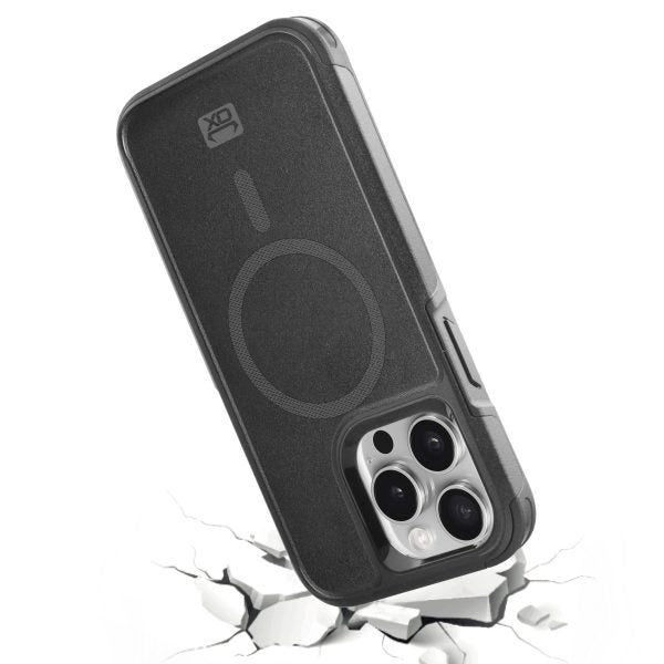 Ox Defender For iPhone 15 Pro Compatible with Magsafe® – Bear Black