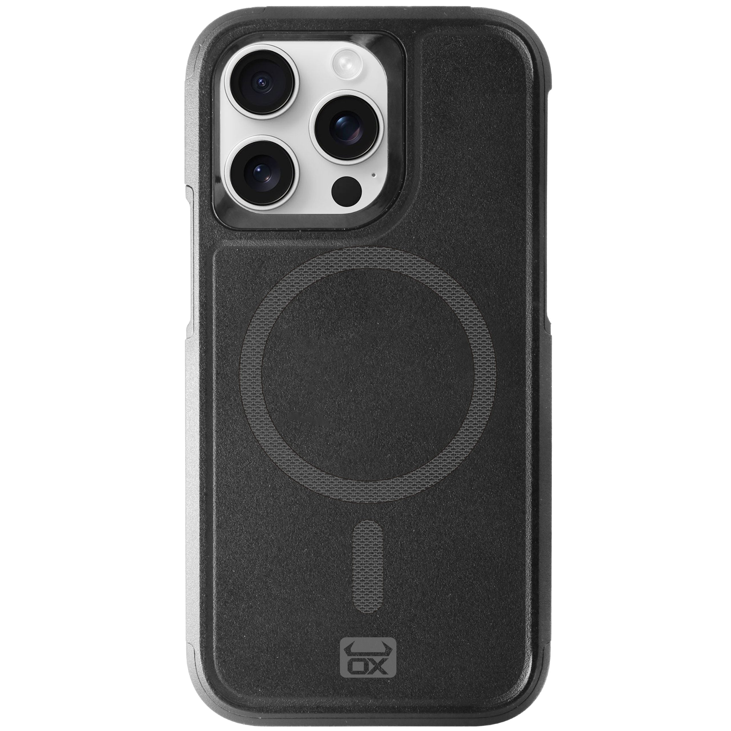 Ox Defender For iPhone 15 Pro Compatible with Magsafe® – Bear Black