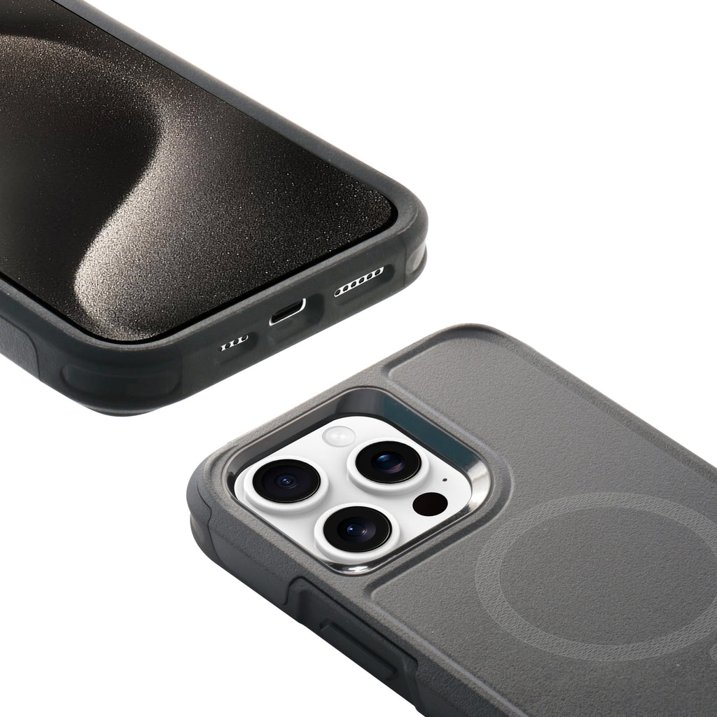 Ox Defender For iPhone 15 Pro Compatible with Magsafe® – Bear Black