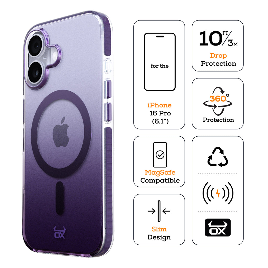 OX Vanguard Case For iPhone 16 Range Compatible with Magsafe®