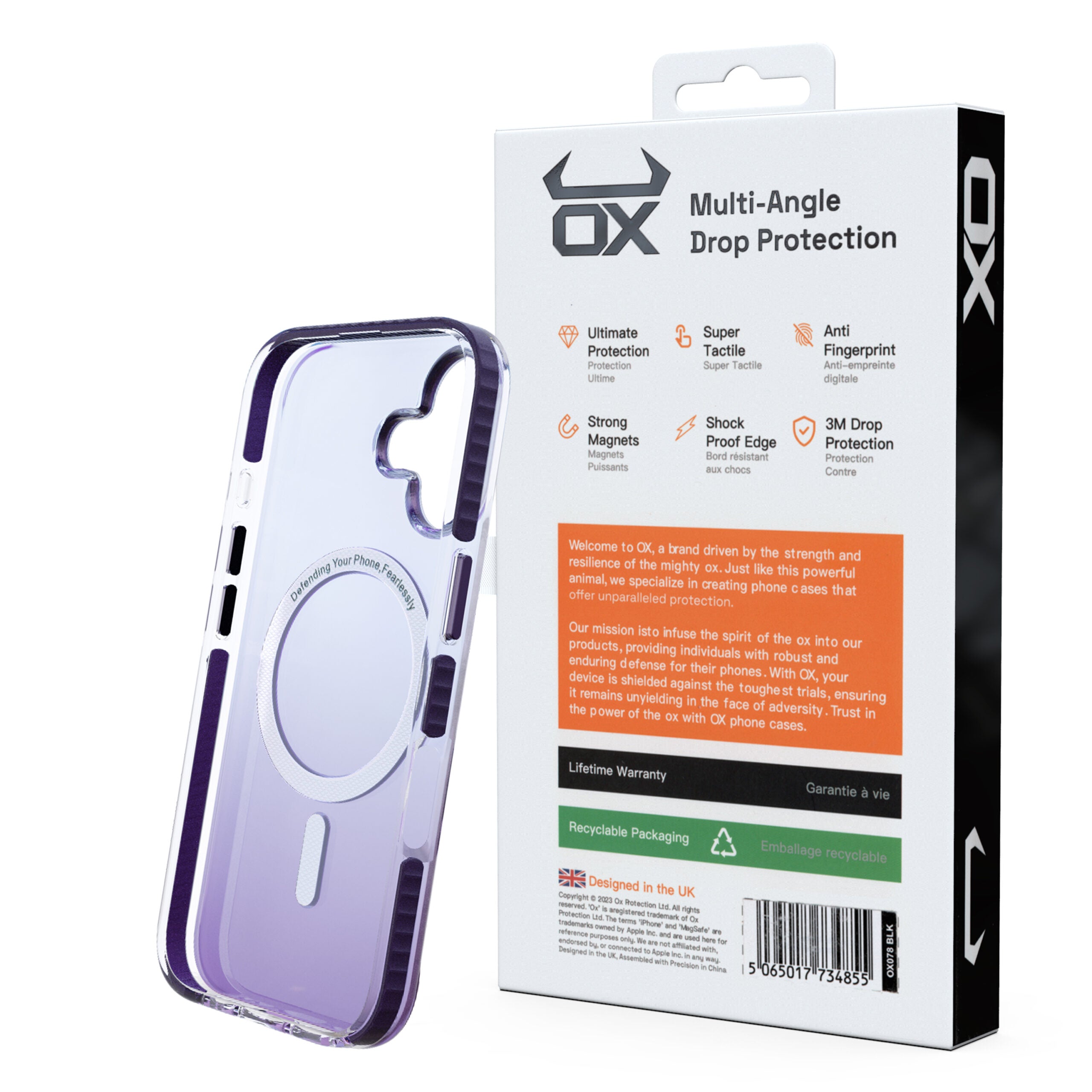 OX Vanguard Case For iPhone 16 Range Compatible with Magsafe®
