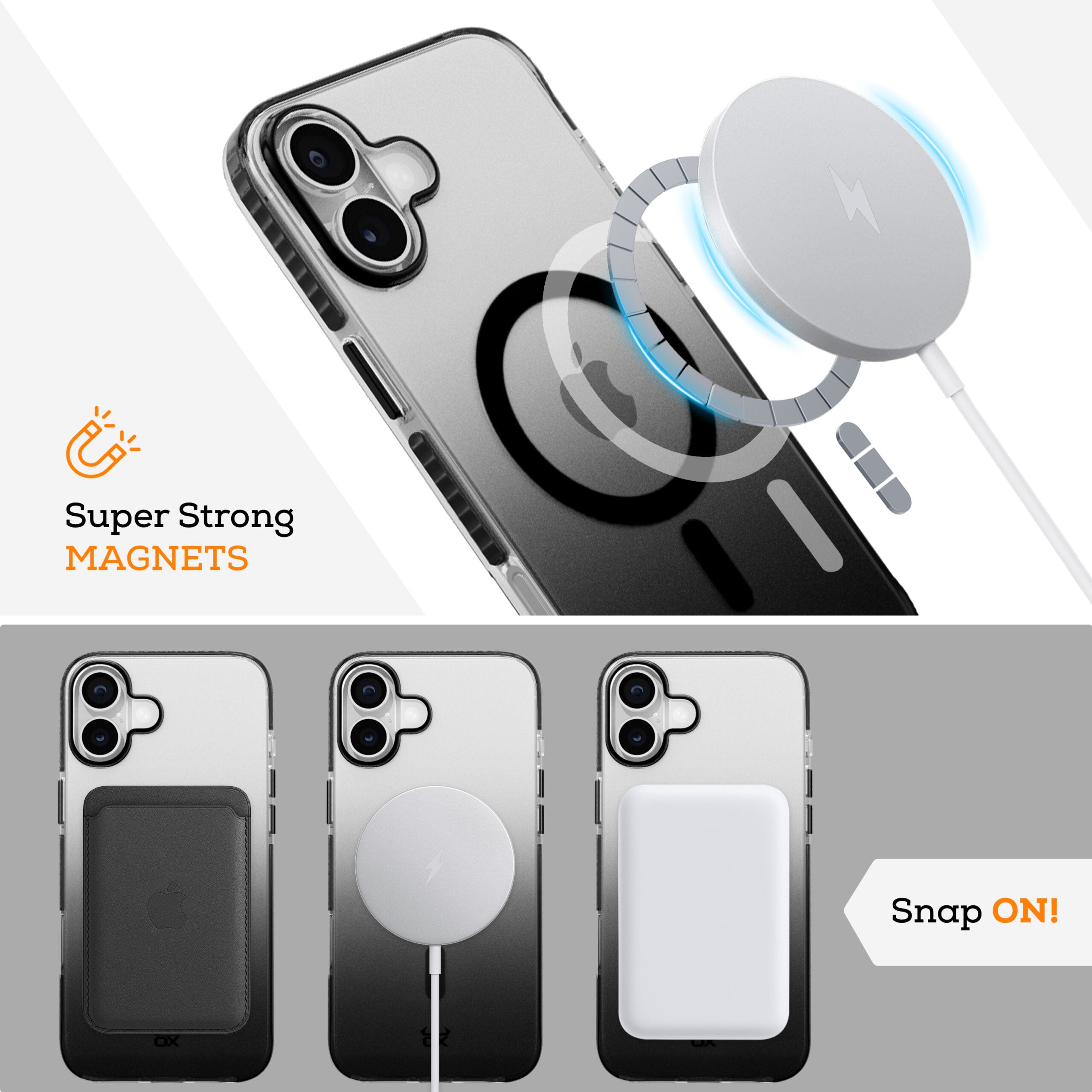 OX Vanguard Case For iPhone 16 Range Compatible with Magsafe®