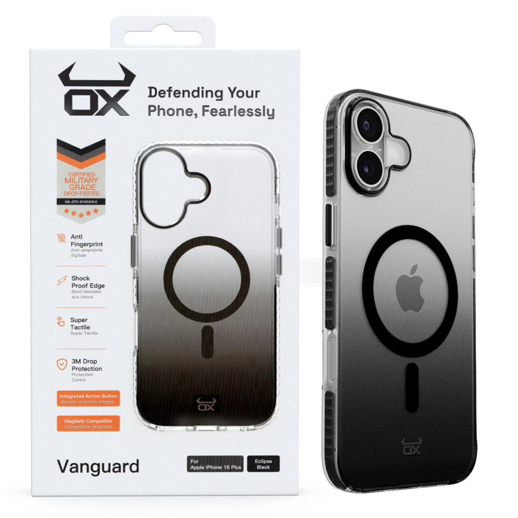 OX Vanguard Case For iPhone 16 Range Compatible with Magsafe®
