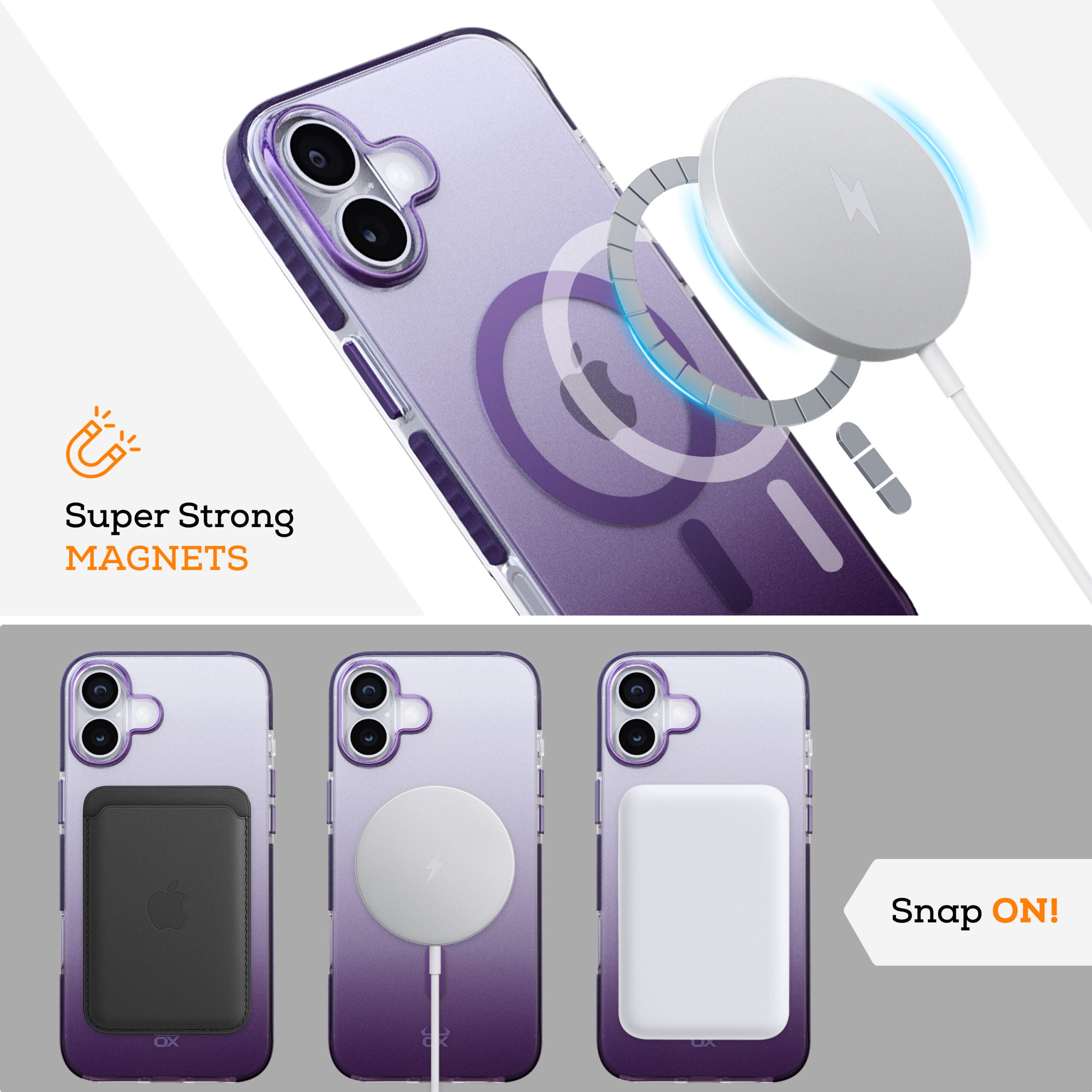 OX Vanguard Case For iPhone 16 Range Compatible with Magsafe®