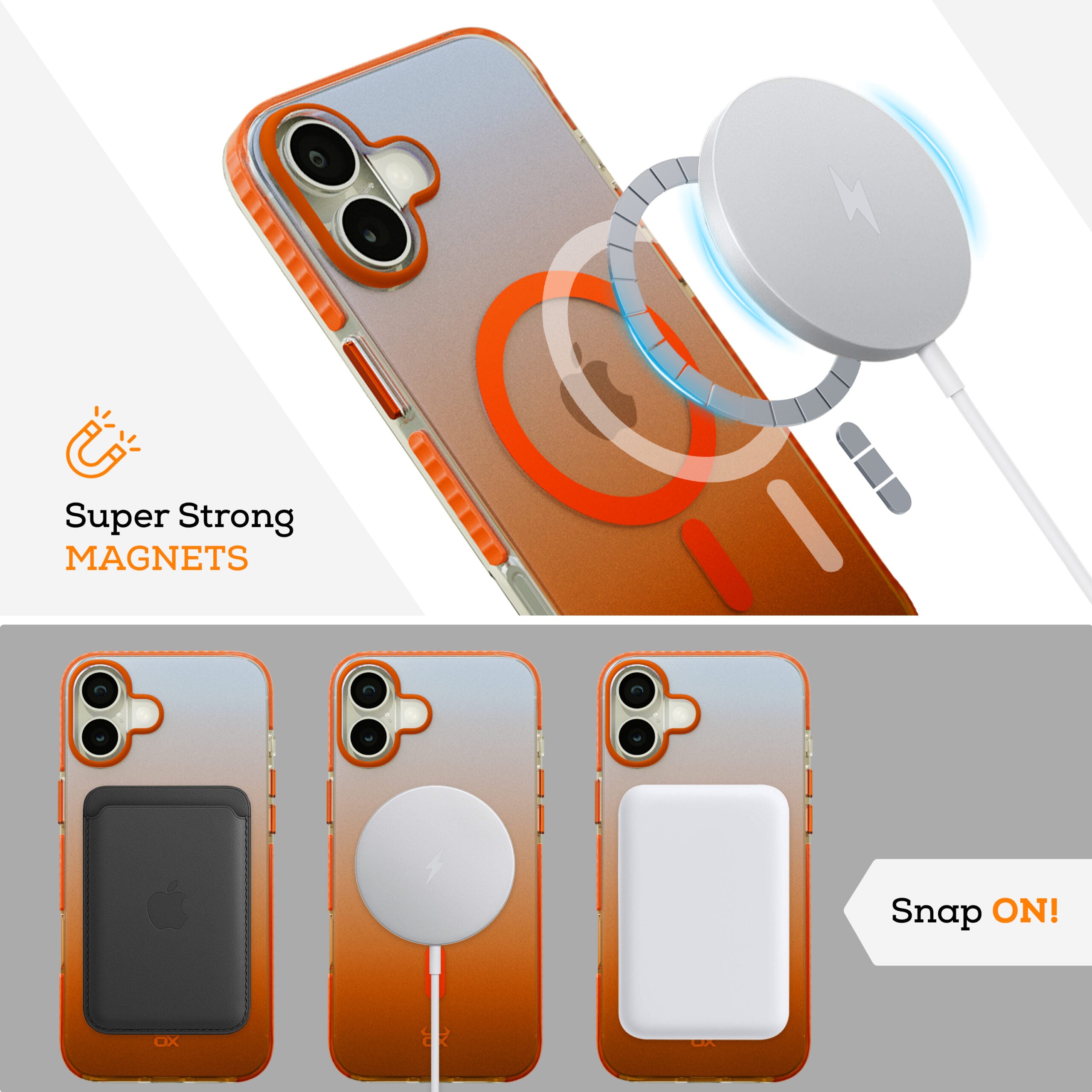 OX Vanguard Case For iPhone 16 Range Compatible with Magsafe®