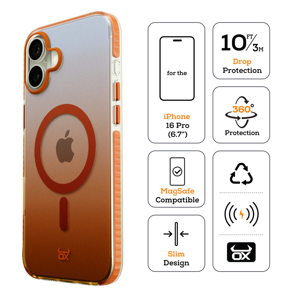 OX Vanguard Case For iPhone 16 Range Compatible with Magsafe®
