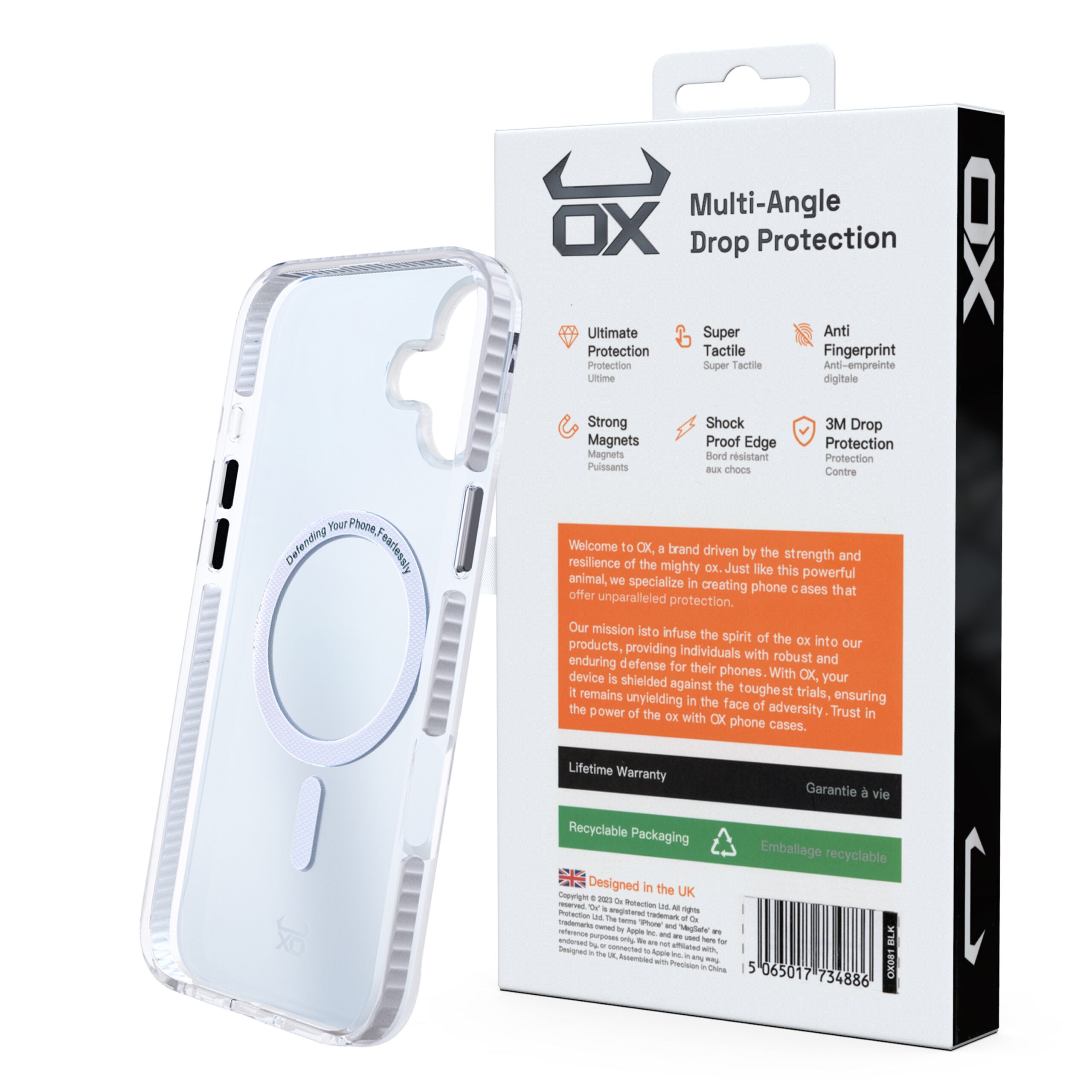 OX Vanguard Case For iPhone 16 Range Compatible with Magsafe®