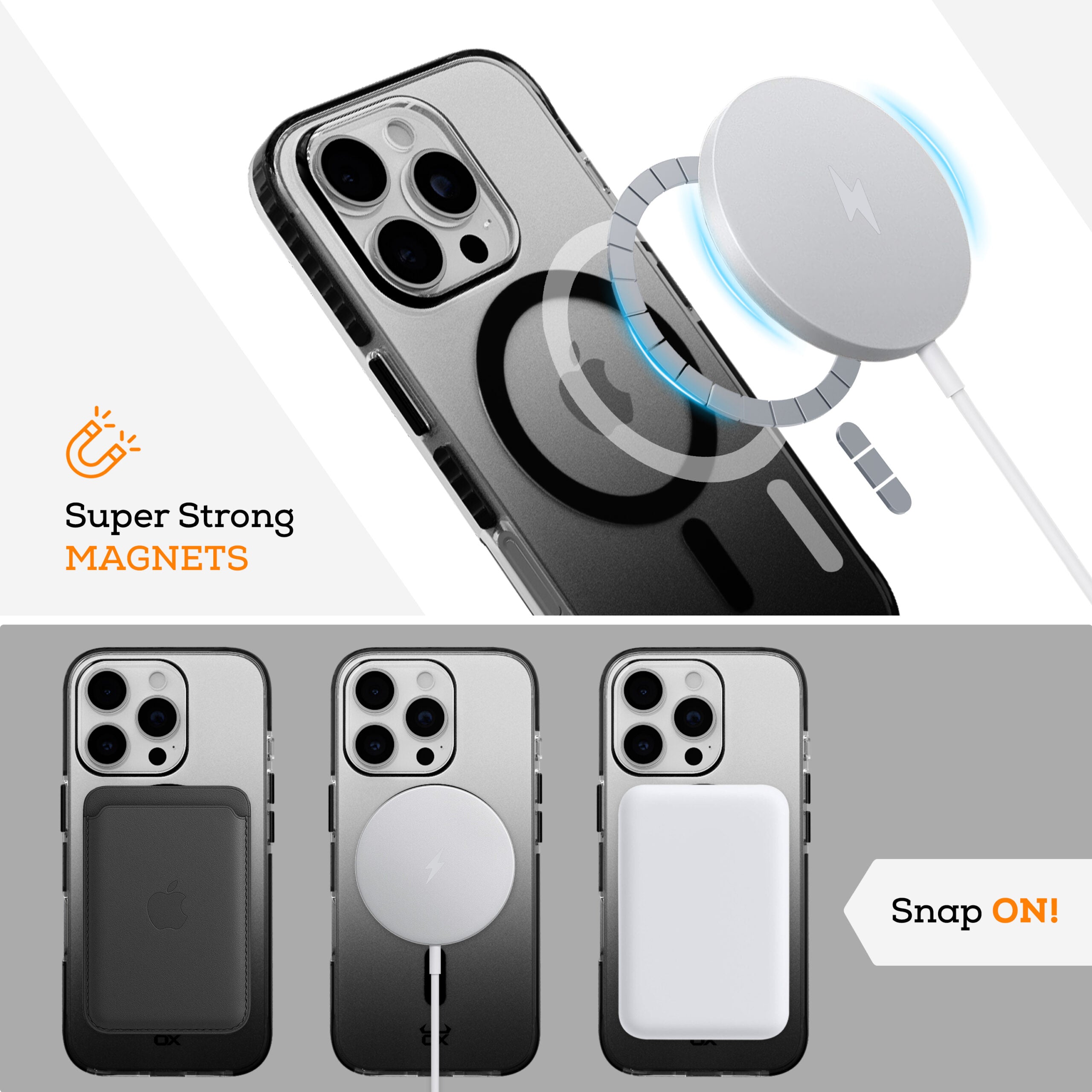 OX Vanguard Case For iPhone 16 Range Compatible with Magsafe®