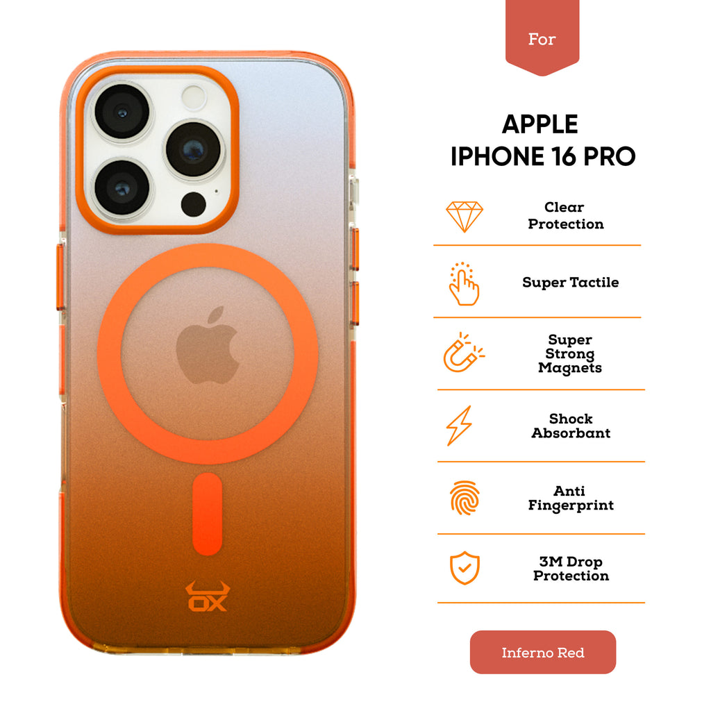 OX Vanguard Case For iPhone 16 Range Compatible with Magsafe®