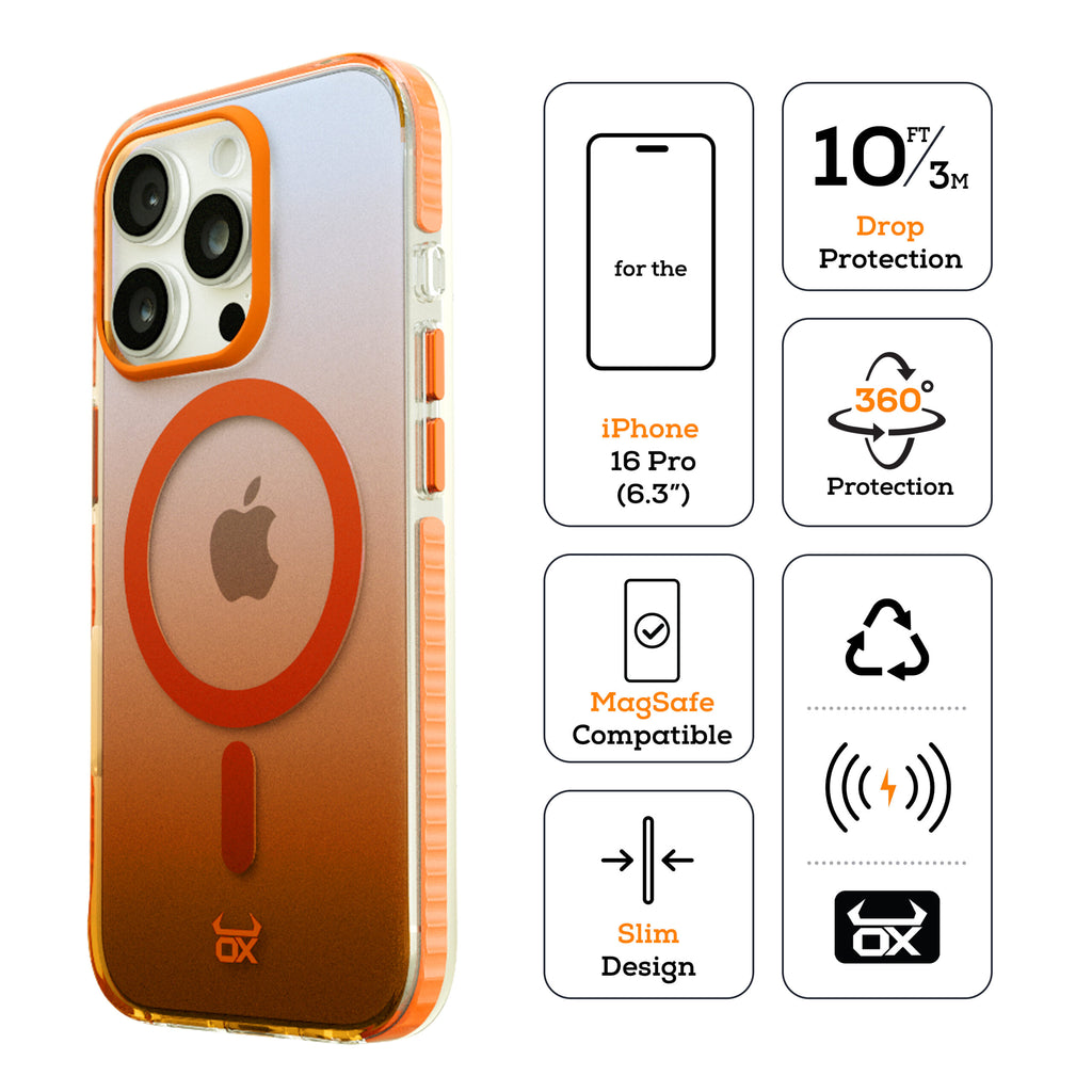 OX Vanguard Case For iPhone 16 Range Compatible with Magsafe®