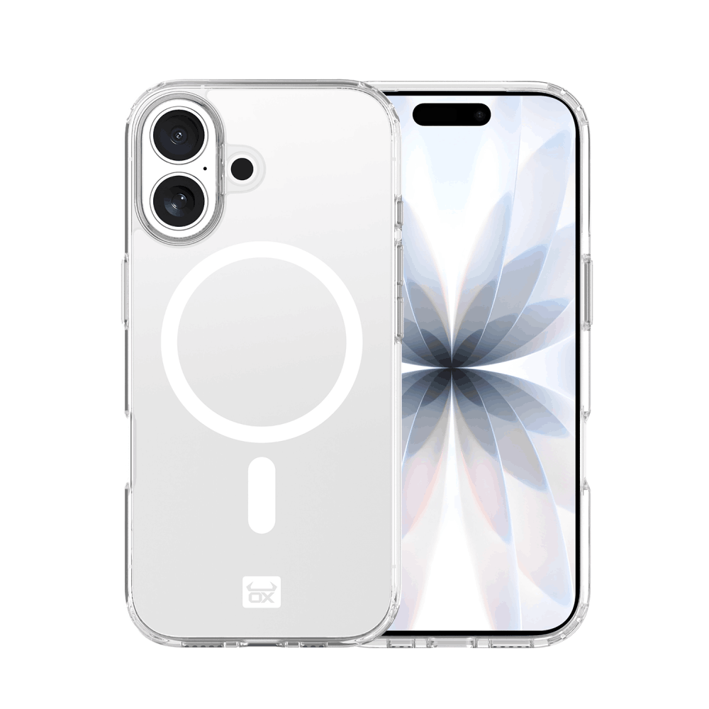 OX MagClear Case For iPhone 17 Range Compatible with Magsafe®